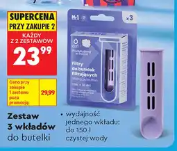Biedronka Wkłady filtrujące do butelki Dafi 3-pak oferta