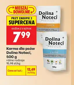 Biedronka Karma dla psów Dolina Noteci Premium z kaczką oferta