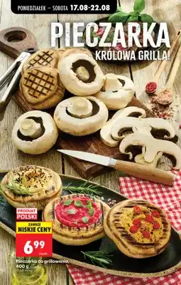 Biedronka Pieczarka do grillowania polska oferta
