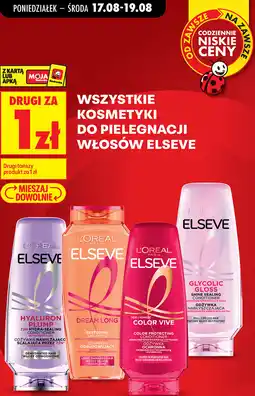 Biedronka Wszystkie kosmetyki do pielęgnacji włosów Elseve oferta