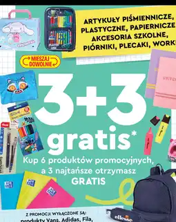 Biedronka Artykuły piśmiennicze, plastyczne, papiernicze, akcesoria szkolne, piórniki, plecaki, worki oferta