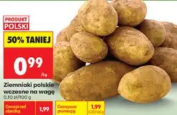 Biedronka Ziemniaki polskie wczesne na wagę oferta