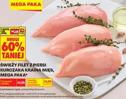 Biedronka Świeży filet z piersi kurczaka Kraina Mięs, Mega Paka oferta