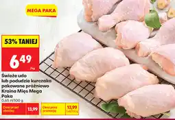 Biedronka Świeże udo lub podudzie kurczaka pakowane próżniowo Kraina Mięs Mega Paka oferta