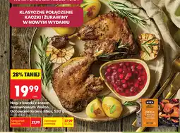 Biedronka Nogi z kaczki z sosem żurawinowym Wolno Gotowane Kraina Mięs oferta