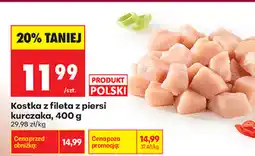 Biedronka Kostka z fileta z piersi kurczaka oferta
