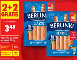 Biedronka Parówki Berlinki Morliny oferta