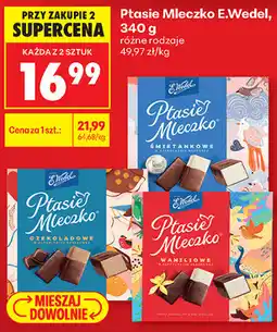 Biedronka Ptasie Mleczko E.Wedel oferta