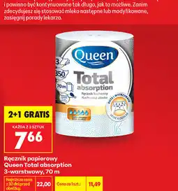Biedronka Ręcznik papierowy Queen Total absorption oferta