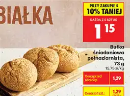 Biedronka Bułka śniadaniowa pełnoziarnista oferta