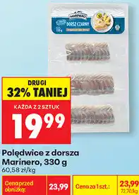Biedronka Polędwice z dorsza Marinero oferta