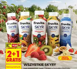 Biedronka Fruvita Skyr Jogurt pitny typu islandzkiego oferta
