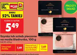 Biedronka Szynka lub schab pieczone na maśle Biedronka oferta