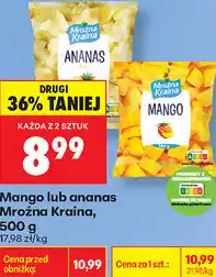 Biedronka Mango lub ananas Mroźna Kraina oferta