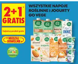 Biedronka Wszystkie napoje roślinne i jogurty Go Vege oferta