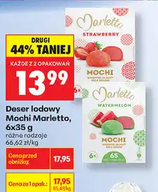 Biedronka Deser lodowy Mochi Marletto oferta