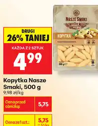 Biedronka Kopytka Nasze Smaki oferta