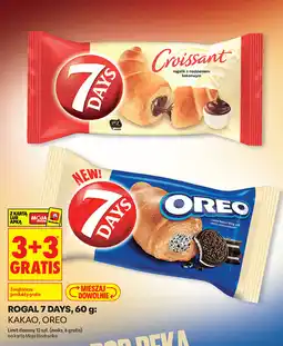 Biedronka Rogal 7 Days Kakao, Oreo oferta