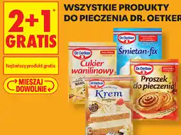 Biedronka Wszystkie produkty do pieczenia Dr. Oetker oferta