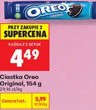 Biedronka Ciastka Oreo Original oferta