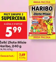 Biedronka Żelki Złote Misie Haribo oferta