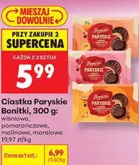 Biedronka Ciastka Paryskie Bonitki oferta