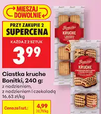 Biedronka Ciastka kruche Bonitki oferta