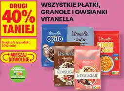 Biedronka Płatki, granole i owsianki Vitanella oferta