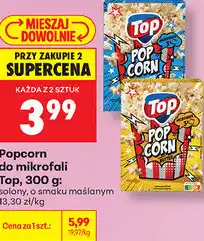 Biedronka Popcorn do mikrofali Top oferta