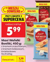 Biedronka Maxi Wafelki Bonitki oferta