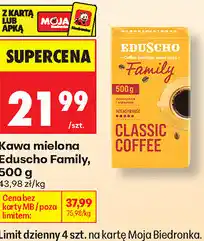 Biedronka Kawa mielona Eduscho Family oferta