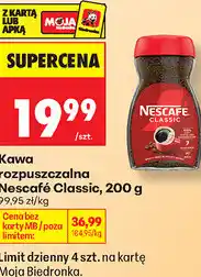 Biedronka Kawa rozpuszczalna Nescafé Classic oferta