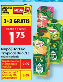 Biedronka Napój Hortex Tropical Duo oferta