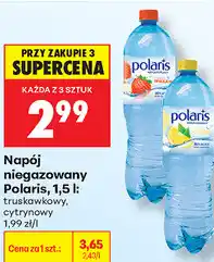 Biedronka Napój niegazowany Polaris oferta