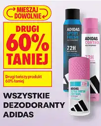 Biedronka Wszystkie dezodoranty Adidas oferta
