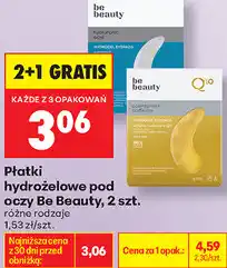 Biedronka Płatki hydrożelowe pod oczy Be Beauty oferta