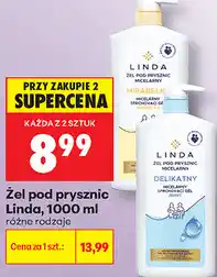 Biedronka Żel pod prysznic Linda oferta