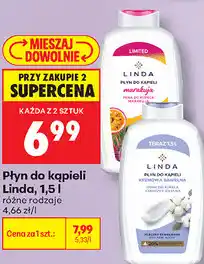 Biedronka Płyn do kąpieli Linda oferta