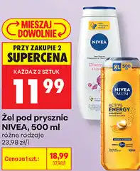 Biedronka Żel pod prysznic NIVEA oferta