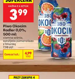 Biedronka Piwo Okocim Radler 0,0% oferta