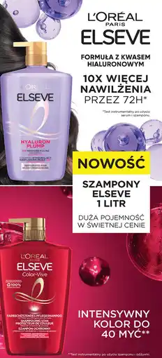 Biedronka Szampony L'Oréal Paris Elseve oferta