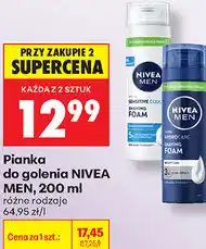 Biedronka Pianka do golenia NIVEA MEN oferta