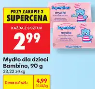 Biedronka Mydło dla dzieci Bambino oferta
