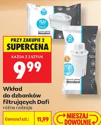 Biedronka Wkład do dzbanków filtrujących Dafi oferta