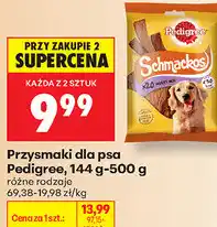 Biedronka Przysmaki dla psa Pedigree, 144 g-500 g oferta