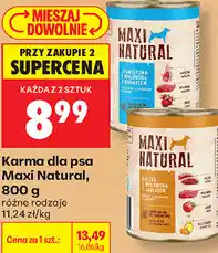 Biedronka Karma dla psa Maxi Natural oferta