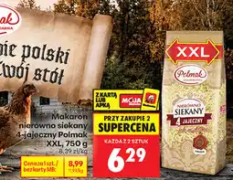 Biedronka Makaron nierówno siekany 4-jajeczny Polmak XXL oferta