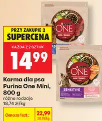 Biedronka Karma dla psa Purina One Mini oferta