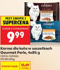 Biedronka Karma dla kota w saszetkach Gourmet Perle oferta