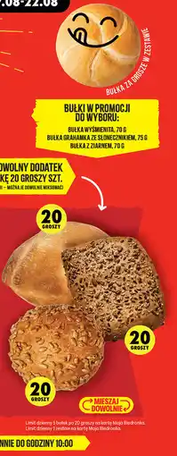 Biedronka Bułka oferta